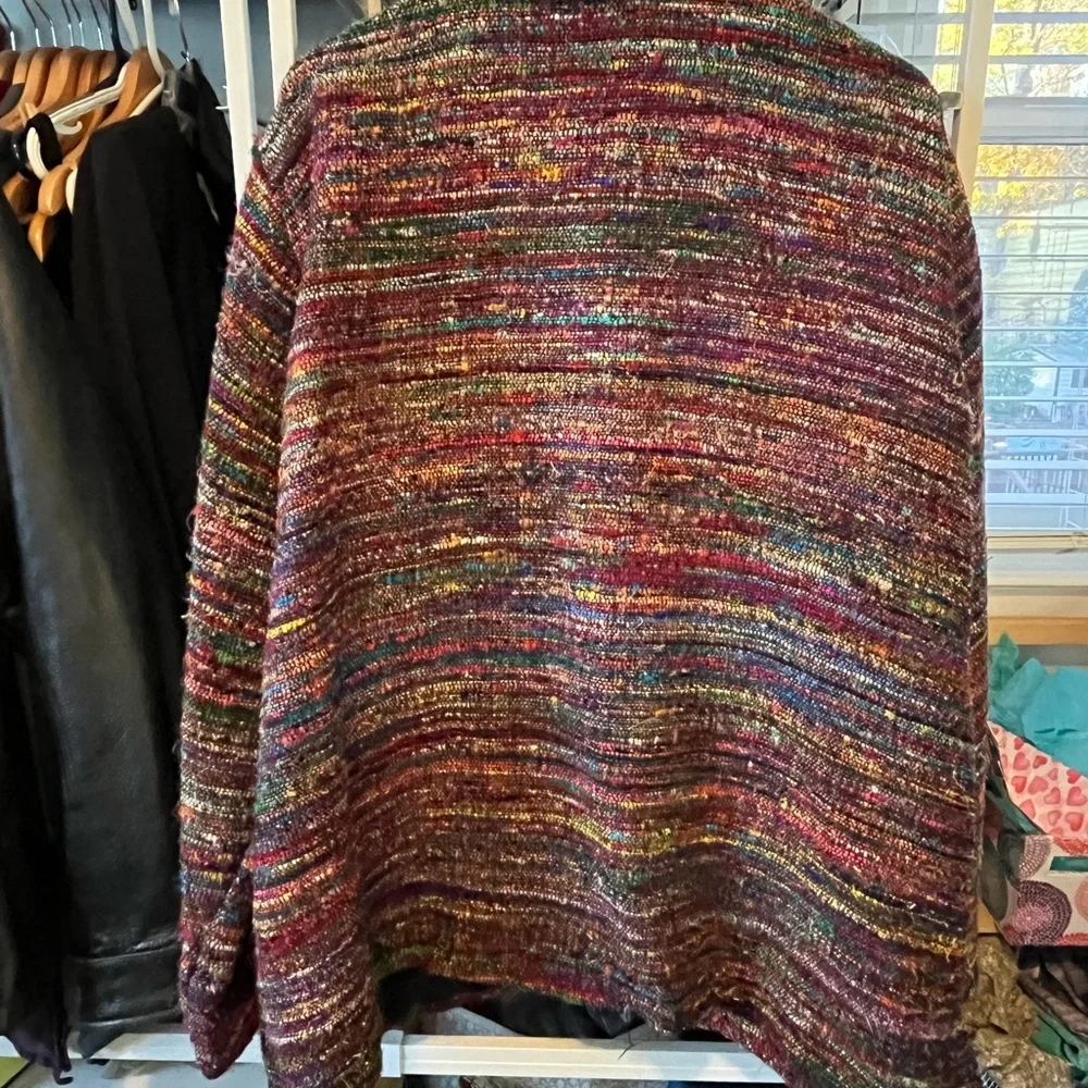 Multicolor Silk Blazer/Jacket